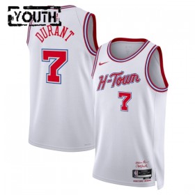 Dres Houston Rockets Kevin Durant Nike 2025-26 City Edition Bijela Swingman - Dječji